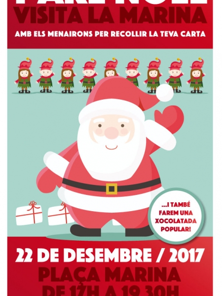 Papa Noel visita La Marina