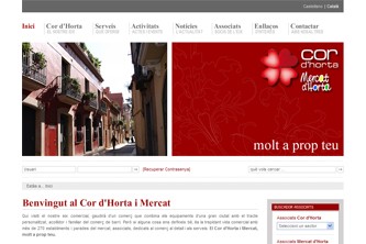 Presentación página web del Cor d'Horta i Mercat