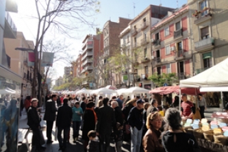 Fotografias feria Comercio en la calle