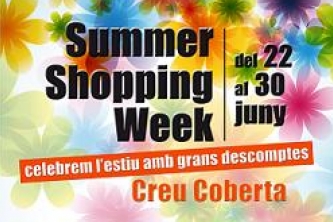CREU COBERTA OS INVITA AL “SUMMER SHOPPING WEEK”