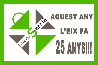 L’Associació de Comerciants de Sarrià celebra durant aquest any 2012 el seu 25è aniversari.