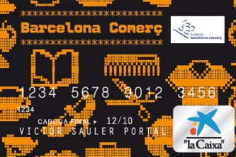 Presentada la primera tarjeta financiera del comercio de Barcelona