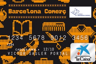 Presentada la primera targeta financera del comerç de Barcelona