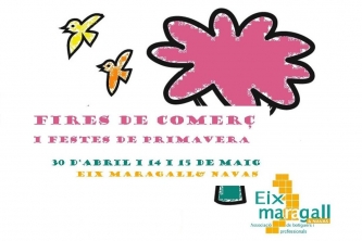El Comercio de l'Eix Maragall de fiesta en primavera