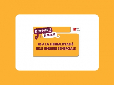 NO a la liberalización de horarios comerciales