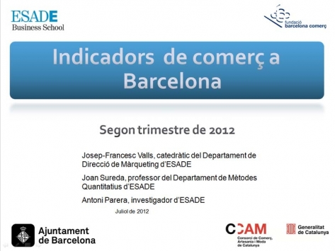 La Fundació Barcelona Comerç ha presentat un estudi sobre la recent liberalització d’horaris.