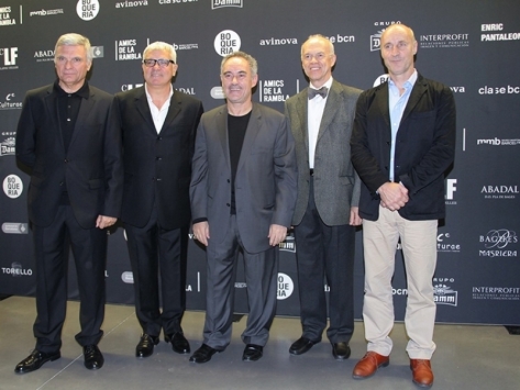 Ferran Adrià, Tricicle y la Llibreria Documenta, Ramblistes de Honor 2012