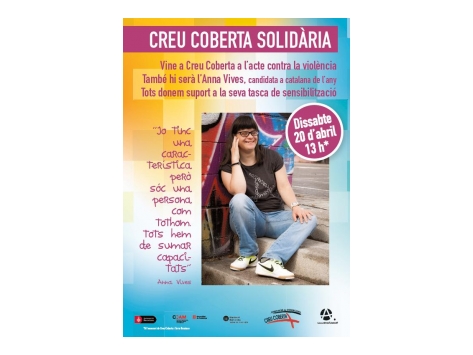 Creu Coberta solidaria con Anna Vives