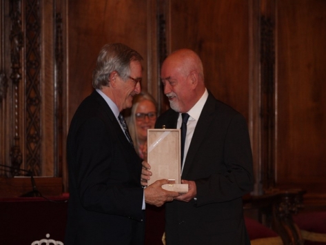 El Cor d'Horta y Mercado, reciben la Medalla de Honor de Barcelona