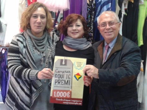El premi de Comprar aquí té premi!, a Sant Antoni