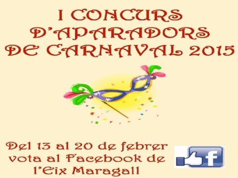 Guanyadors I Concurs d'aparadors de Carnaval 2015