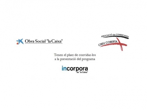 Los Comerciantes de Creu Coberta incorporarán a sus negocios personas con riesgo de exclusión social