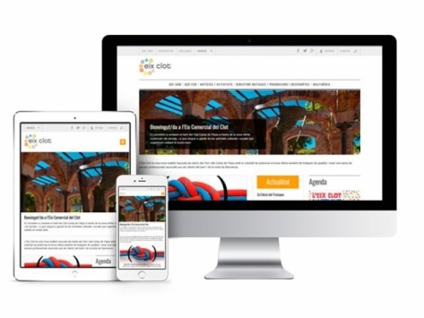 Eix clot estrena nueva página web