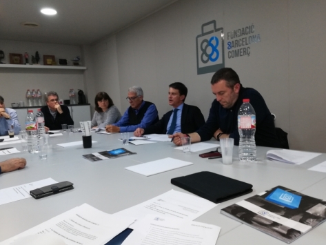 Barcelona Comerç recibe la visita del alcaldable Manuel Valls