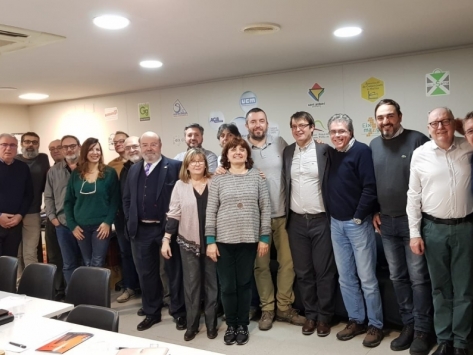 Vsita del director de Comerç, Sr Manel Vázquez
